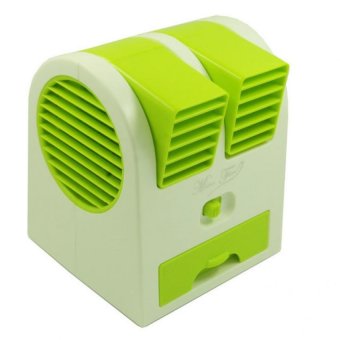 ELOOP พัดลม USB MINI FAN Air Conditioning HB-168 (สีเขียว) ELOOP พัดลม USB MINI FAN Air Conditioning HB-168 (สีเขียว)