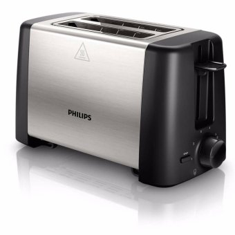 Philips เครื่องปิ้งขนมปัง Daily Collection HD4825 (สีเงิน/ดำ) Philips เครื่องปิ้งขนมปัง Daily Collection HD4825 (สีเงิน/ดำ)