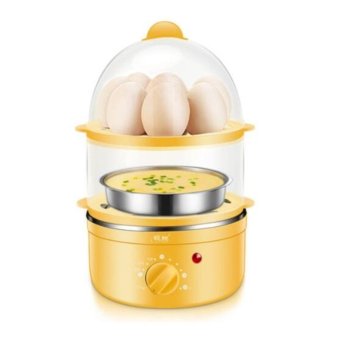 DJSHOP เครื่องต้มไข่ หม้อนึ่งอเนกประสงค์ 2 ชั้น แบบตั้งเวลาได้ XB-EC03 (สีเหลือง)(Yellow) DJSHOP เครื่องต้มไข่ หม้อนึ่งอเนกประสงค์ 2 ชั้น แบบตั้งเวลาได้ XB-EC03 (สีเหลือง)(Yellow)