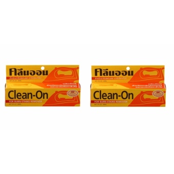 คลีนออน น้ำยาทำความสะอาดเตารีด Clean-On 60 กรัม x 2 อัน คลีนออน น้ำยาทำความสะอาดเตารีด Clean-On 60 กรัม x 2 อัน