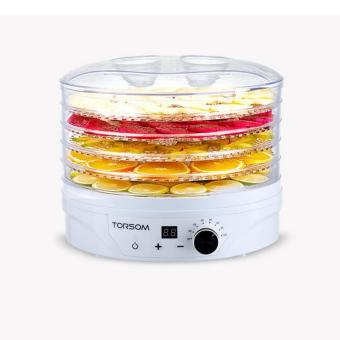 DJSHOP เครื่องอบผลไม้แห้ง Fruit Dehydration Machine แบบ 5 ชั้น ทรงกลม (สีขาว) DJSHOP เครื่องอบผลไม้แห้ง Fruit Dehydration Machine แบบ 5 ชั้น ทรงกลม (สีขาว)