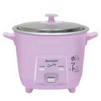 Sharp หม้อหุงข้าว ขนาด 0.3 ลิตร รุ่น KSH-Q03-VL (สีม่วง) Sharp หม้อหุงข้าว ขนาด 0.3 ลิตร รุ่น KSH-Q03-VL (สีม่วง)