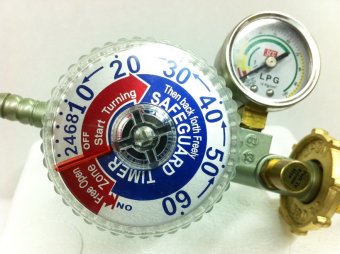 SCG PP หัวปรับแก๊ส แรงดันต่ำ แบบปลอดภัย มีมาตรวัดความดัน ตั้งเวลาได้ R-500 SCG PP หัวปรับแก๊ส แรงดันต่ำ แบบปลอดภัย มีมาตรวัดความดัน ตั้งเวลาได้ R-500