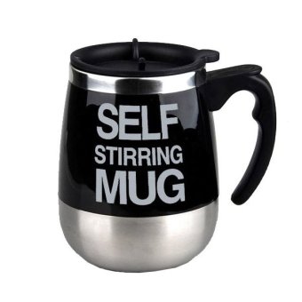 Electric Coffee Stirring Cup แก้วชงกาแฟอัตโนมัติ แบบสแตนเลส 450ML(Black) Electric Coffee Stirring Cup แก้วชงกาแฟอัตโนมัติ แบบสแตนเลส 450ML(Black)
