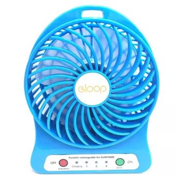 eloop Mini fan พัดลมพกพาขนาดเล็ก ชาร์จสายUSB ใส่ถ่าน ลมแรง (สีฟ้า). eloop Mini fan พัดลมพกพาขนาดเล็ก ชาร์จสายUSB ใส่ถ่าน ลมแรง (สีฟ้า).