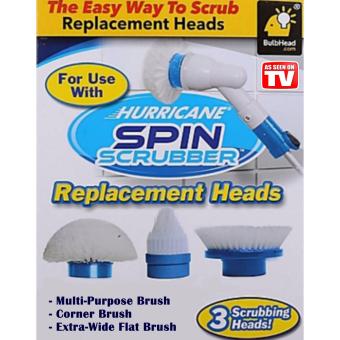 รีวิวสินค้า Hurricane Spin Scrubber Replacement Heads หัวแปรงขัดอเนกประสงค์ ขายถูก