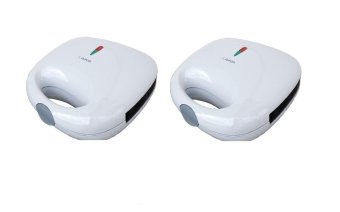 Aiko เครื่องทำแซนด์วิช 2 ช่อง รุ่น AKS633 (White) แพ็คคู่ Aiko เครื่องทำแซนด์วิช 2 ช่อง รุ่น AKS633 (White) แพ็คคู่