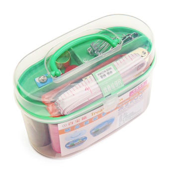 DIY Sewing Box ชุดอุปกรณ์เย็บผ้าอเนกประสงค์แบบพกพา All in one DIY Sewing Box ชุดอุปกรณ์เย็บผ้าอเนกประสงค์แบบพกพา All in one