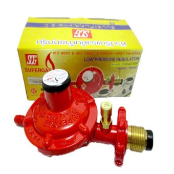 SCG หัวปรับแรงดันต่ำพร้อมเซฟตี้ เกลียวทองเหลือง รุ่น R326S SCG หัวปรับแรงดันต่ำพร้อมเซฟตี้ เกลียวทองเหลือง รุ่น R326S