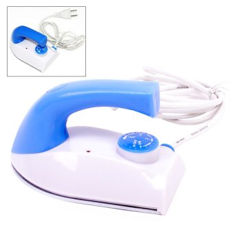 Elit เตารีดมินิ เตารีดพกพา Mini Iron -White/Blue Elit เตารีดมินิ เตารีดพกพา Mini Iron -White/Blue