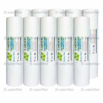 STAR PURE dupe ไส้กรองน้ำ Hydromax ไฮโดรแมกซ์ พีพี เซดิเมน ฟิลเตอร์ กรองขั้นตอนแรก 5 ไมครอน 10 นิ้ว 10 ชิ้น STAR PURE dupe ไส้กรองน้ำ Hydromax ไฮโดรแมกซ์ พีพี เซดิเมน ฟิลเตอร์ กรองขั้นตอนแรก 5 ไมครอน 10 นิ้ว 10 ชิ้น