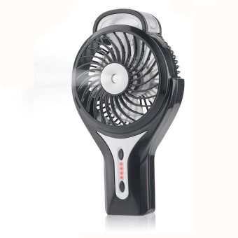 Person Portable Handheld Misting Fan Cool Mist Humidifier Rechargeable Mini Fan พัดลม พกพา สายหมอก ชาร์จไฟได้ รุ่น F853(Black) Person Portable Handheld Misting Fan Cool Mist Humidifier Rechargeable Mini Fan พัดลม พกพา สายหมอก ชาร์จไฟได้ รุ่น F853(Black)