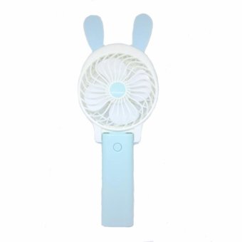 Baby พัดลมพกพา ชาร์ตไฟด้วยสาย USB-กระต่ายฟ้า Baby พัดลมพกพา ชาร์ตไฟด้วยสาย USB-กระต่ายฟ้า