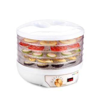DJSHOP เครื่องอบผลไม้แห้ง Fruit Dehydration Machine แบบ 5 ชั้น ทรงกลม (สีขาว) DJSHOP เครื่องอบผลไม้แห้ง Fruit Dehydration Machine แบบ 5 ชั้น ทรงกลม (สีขาว)