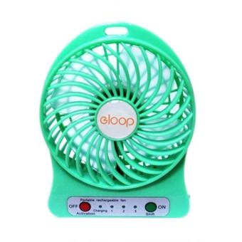 eloop Mini fan พัดลมพกพาขนาดเล็ก ชาร์จสายUSB ใส่ถ่าน ลมแรง (สีเขียว). eloop Mini fan พัดลมพกพาขนาดเล็ก ชาร์จสายUSB ใส่ถ่าน ลมแรง (สีเขียว).
