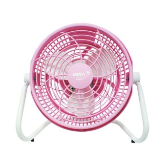 MIRA พัดลมตั้งโต๊ะเทอร์โบ 8 นิ้ว รุ่น M-80 (สีชมพู) MIRA พัดลมตั้งโต๊ะเทอร์โบ 8 นิ้ว รุ่น M-80 (สีชมพู)
