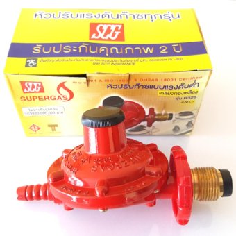 SCG หัวปรับแก๊สแรงดันต่ำ เกลียวทองเหลือง รุ่น R326 SCG หัวปรับแก๊สแรงดันต่ำ เกลียวทองเหลือง รุ่น R326