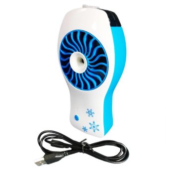 Mini Fan พัดลมไอน้ำ พกพา สายหมอก ชาร์จไฟได้ รุ่น LZH-008 (สีฟ้า) Mini Fan พัดลมไอน้ำ พกพา สายหมอก ชาร์จไฟได้ รุ่น LZH-008 (สีฟ้า)