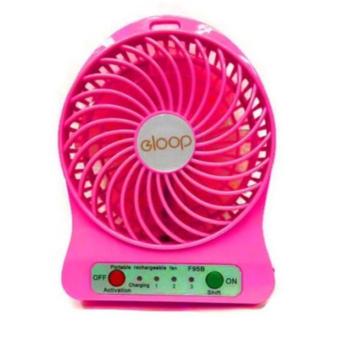 Eloop พัดลมพกพา Mini USB Fan (สีชมพู) Eloop พัดลมพกพา Mini USB Fan (สีชมพู)
