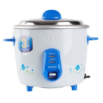 SHARPหม้อหุงข้าว1.8ลิตร รุ่นKSH-218 (สีขาว) SHARPหม้อหุงข้าว1.8ลิตร รุ่นKSH-218 (สีขาว)