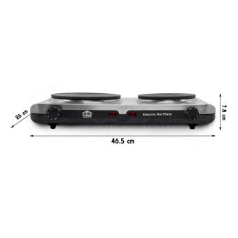 Letshop เตาไฟฟ้าหัวคู่ รุ่น HW-HP02 (Silver) May 2018 - 2 Letshop เตาไฟฟ้าหัวคู่ รุ่น HW-HP02 (Silver) - 2
