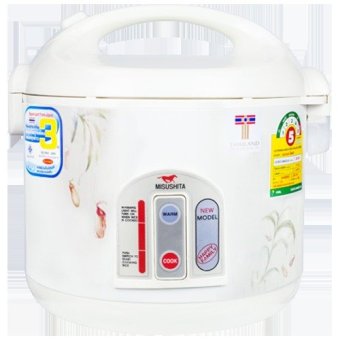 ลดราคา Misushita หม้อหุงข้าวอุ่นทิพย์ ขนาด 1.8 ลิตร รุ่น SR-KS-19K_A59 (White) เปรียบเทียบราคา Misushita หม้อหุงข้าวอุ่นทิพย์ ขนาด 1.8 ลิตร รุ่น SR-KS-19K_A59 (White)