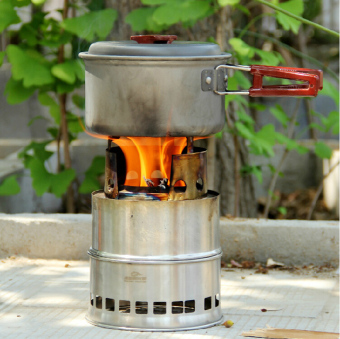 Outdoor Wood Coal Burning Stove Backpacking Portable SurvivalCamping Stove June 2018 - 3 Outdoor Wood Coal Burning Stove Backpacking Portable SurvivalCamping Stove - 3