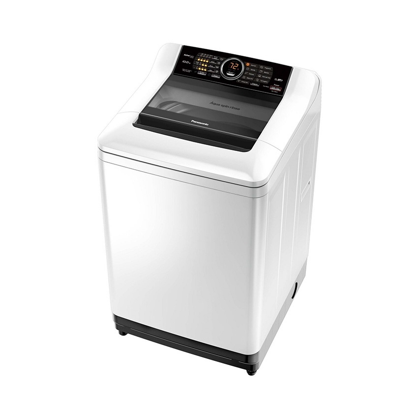 Panasonic เครื่องซักผ้าฝาบนอัตโนมัติ ขนาดความจุ 10 กก. รุ่น NA-F100A2 (สีขาว)