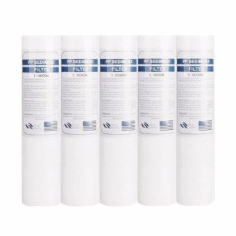 ประเทศไทย ไส้กรองน้ำ Sediment ( PP) 10 นิ้ว x 2.5 นิ้ว 5 Micron x5