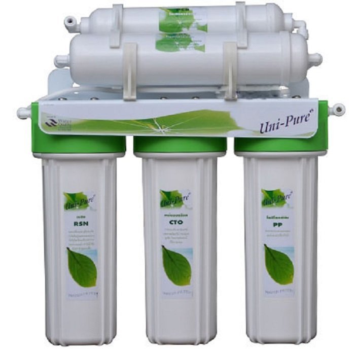 Uni Pure Green เครื่องกรองน้ำ 5 ขั้นตอน - White