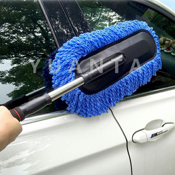 ข้อมูลประกอบของ YUANTA แปรงลงแว็กซ์ ล้างรถ  ไม้ถูพื้นล้างรถ ยืด หด ได้ car wash wax brush