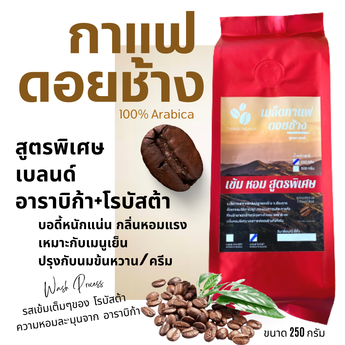 สั่งซื้อ เมล็ดกาแฟ
