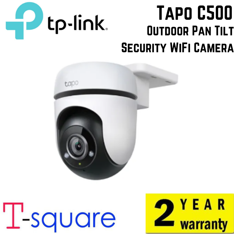 TP Link Tapo C500 Outdoor Pan Tilt Security WiFi Camera 16 Ratings ราคา 1,299 บาท*ส่งฟรี