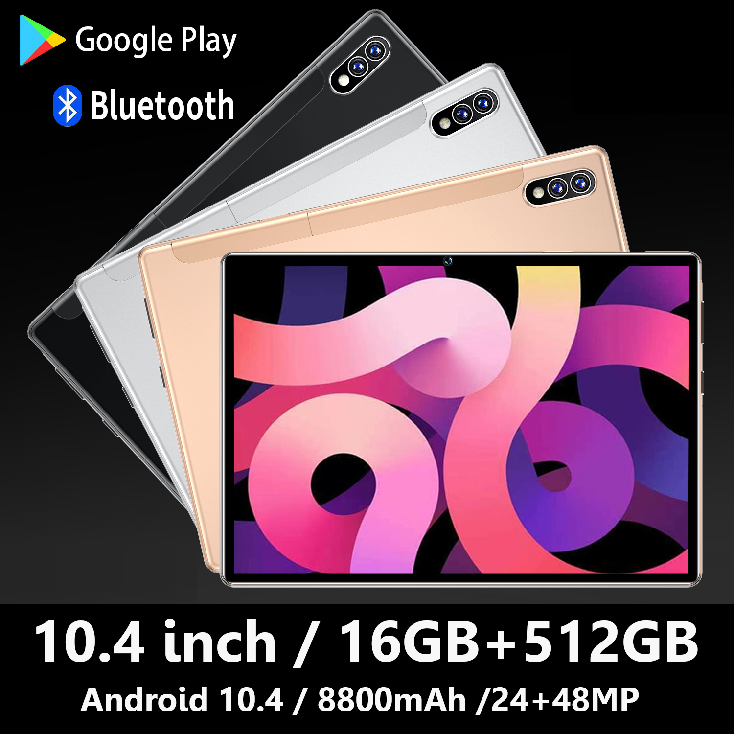 มุมมองเพิ่มเติมของสินค้า 【จัดส่งฟรี】ระบบภาษาไทย sansumg Galaxy Tab S8 แท็บเล็ต 10.4 นิ้ว RAM16G ROM512G Full HD แท็บเล็ตโทรได้ 4g/5G แท็บเล็ตสำหรับเล่นเกมราคาถูก แท็บเล็ตของแท้ แท็บเล็ตถูกๆ แท็บเล็ต ราคา ถูกๆ tablet android รับประกัน 1 ป แท็บเล็ตของแท้2023 แท็บเล็ตราคาถูก sg