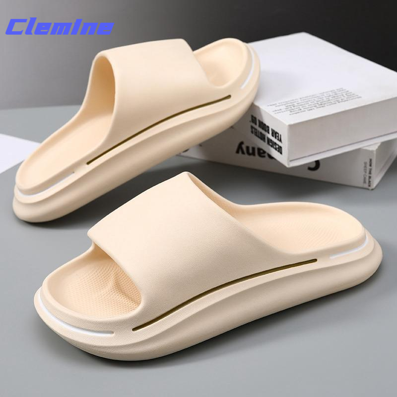 DivaSole Men's slippers indoor home home summer new non-slip bathroom eva sandals men ราคา 179 บาท*ส่งฟรี