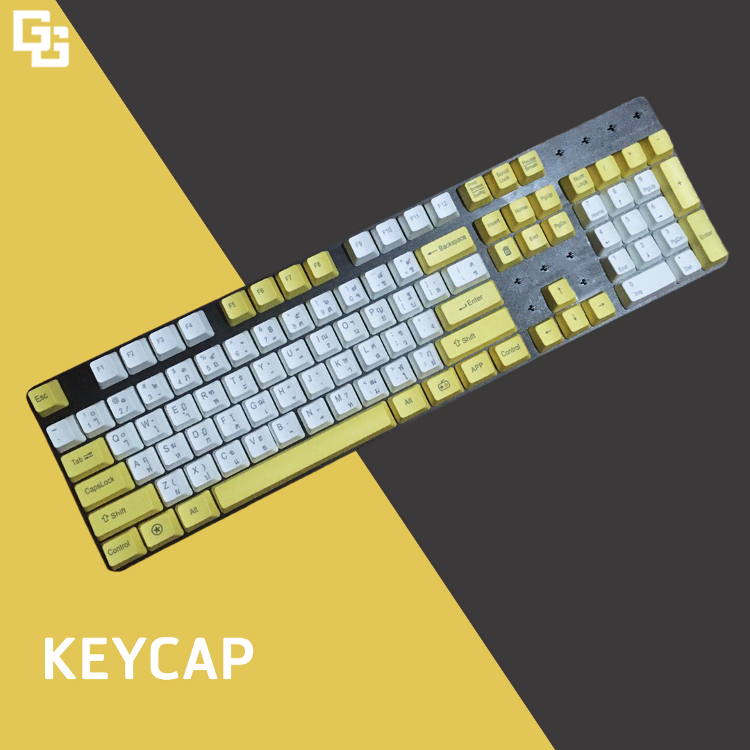 [Key Thai] Keycap Thai Mechanical &amp; Semi Mechanical คีย์แคบสำหรับแต่งคีย์บอร์ดเกมมิ่ง