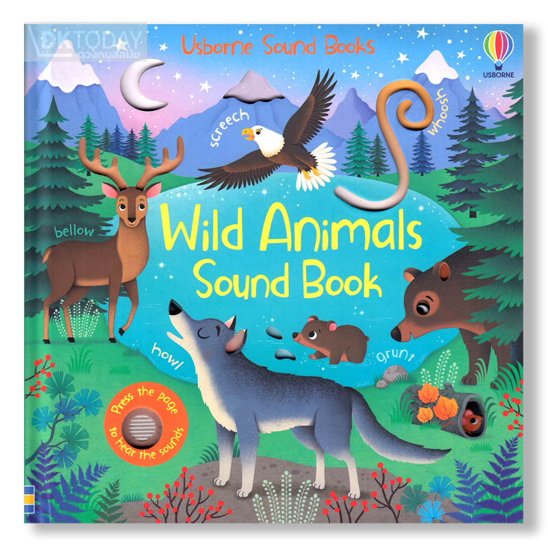 USBORNE SOUND BOOKS:WILD ANIMALS BY DKTODAY