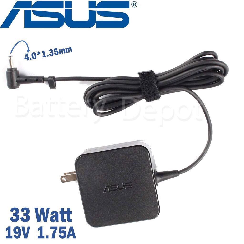 ข้อมูลเกี่ยวกับ Asus 19V 1.75A 33W 4.0*1.35MMAC power adapter 19V 1.75A F201e X201e X441n X441sx542 x542u x542ur x405 x405u Laptop power อะแดปเตอร์ชาร์จแล็ปท็อป