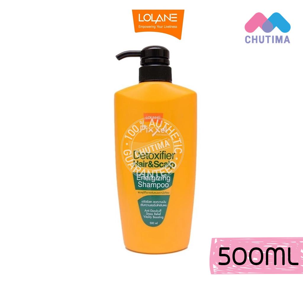 โลแลน พิกเซล ดีท็อกซ์ซิฟายเออร์ แฮร์ แอนด์ สกาล์ป แชมพู 500 มล. Lolane Pixxel Detoxifier Hair & Scalp Shampoo 500 ml.