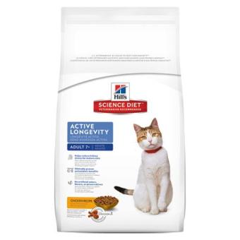 Hill's Science Diet Feline Adult 7+ Active Longevity อาหารชนิดเม็ดสูตรแมวโต อายุมากกว่า7ปี ขนาด3.5กก. Hill's Science Diet Feline Adult 7+ Active Longevity อาหารชนิดเม็ดสูตรแมวโต อายุมากกว่า7ปี ขนาด3.5กก.