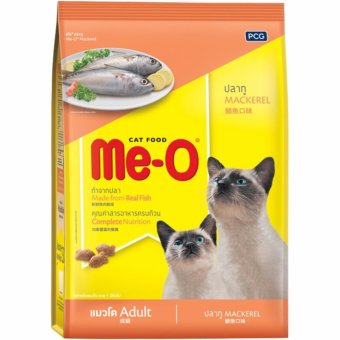Me-O Mackerel Adult Cat Food 450g.- มีโอ อาหารแมวโต อายุ 1 ปีขึ้นไป รสปลาทู ขนาด 450 กรัม Me-O Mackerel Adult Cat Food 450g.- มีโอ อาหารแมวโต อายุ 1 ปีขึ้นไป รสปลาทู ขนาด 450 กรัม