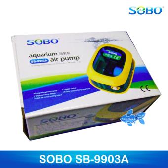 ปั๊มอ๊อกซิเจน SOBO SB-9903A (สีฟ้า-เหลือง) ปั๊มอ๊อกซิเจน SOBO SB-9903A (สีฟ้า-เหลือง)