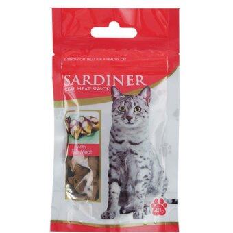 Sardiner Real Meat snack ซาดีเนอร์ กลิ่นปลาย่าง แพค 12 ชิ้น Sardiner Real Meat snack ซาดีเนอร์ กลิ่นปลาย่าง แพค 12 ชิ้น