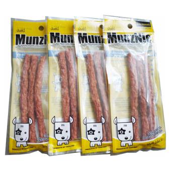Pet 2 Go MUNZNIE (MS034) ขนมสุนัข ครันชี่โรลนิ่ม รสตับ ขนาดบรรจุ 3 ชิ้น (4 Unit) Pet 2 Go MUNZNIE (MS034) ขนมสุนัข ครันชี่โรลนิ่ม รสตับ ขนาดบรรจุ 3 ชิ้น (4 Unit)