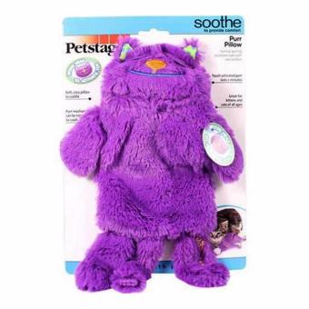 Petstages Purr Pillow ของเล่นแมว ตุ๊กตาผ้าขนนิ่มหมอนแมว แบบมีเสียงกรน ช่วยให้แมวผ่อนคลาย Petstages Purr Pillow ของเล่นแมว ตุ๊กตาผ้าขนนิ่มหมอนแมว แบบมีเสียงกรน ช่วยให้แมวผ่อนคลาย