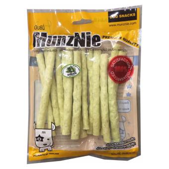 Pet 2 Go MUNZNIE (MS006 ) ขนมสุนัข ครันชี่โรล ผสมผักโขม 5 นิ้ว x 10-12 mm. บรรจุ 15 ชิ้น (2 Unit) Pet 2 Go MUNZNIE (MS006 ) ขนมสุนัข ครันชี่โรล ผสมผักโขม 5 นิ้ว x 10-12 mm. บรรจุ 15 ชิ้น (2 Unit)