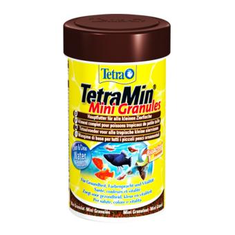 TetraMin Mini Granules 100ml อาหารปลา เม็ดเล็กพิเศษ TetraMin Mini Granules 100ml อาหารปลา เม็ดเล็กพิเศษ