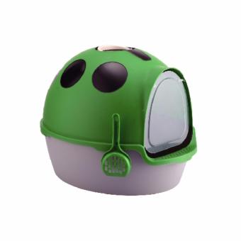 CCPETS โดมห้องน้ำแมว ทรงเต่าทอง CCPETS โดมห้องน้ำแมว ทรงเต่าทอง