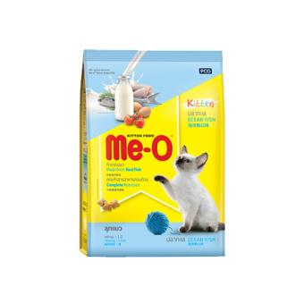 Me-O Kitten Ocean Fish 2.8 Kgs. มีโอ อาหารแมว(แบบเม็ด) รสปลาทะเล สำหรับลูกแมว ขนาด 2.8 กิโลกรัม Me-O Kitten Ocean Fish 2.8 Kgs. มีโอ อาหารแมว(แบบเม็ด) รสปลาทะเล สำหรับลูกแมว ขนาด 2.8 กิโลกรัม