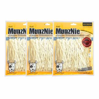 MUNZNIE ขนมขบเคี้ยวสำหรับสุนัข ปลาเส้นดั้งเดิม บรรจุ 80g (x3 packs) MUNZNIE ขนมขบเคี้ยวสำหรับสุนัข ปลาเส้นดั้งเดิม บรรจุ 80g (x3 packs)